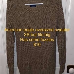 American Eagle oversized sweater